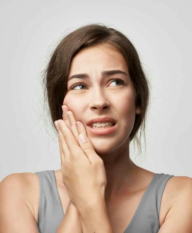 Impacted wisdom tooth causing problems